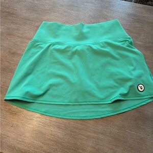 Vuori Volley Green Athletic Skirt